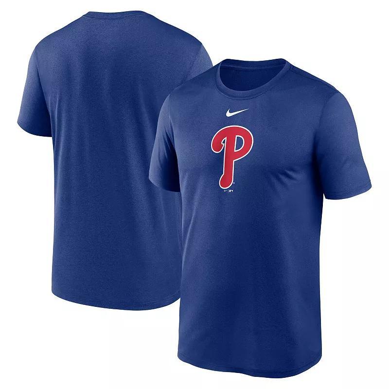 Mens Nike Royal Philadelphia Phillies Legend Fuse Large Logo Performance T-Shirt Product Image