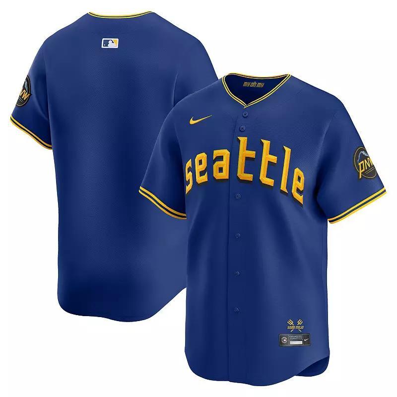 Mens Nike Royal Seattle Mariners City Connect Limited Jersey Product Image