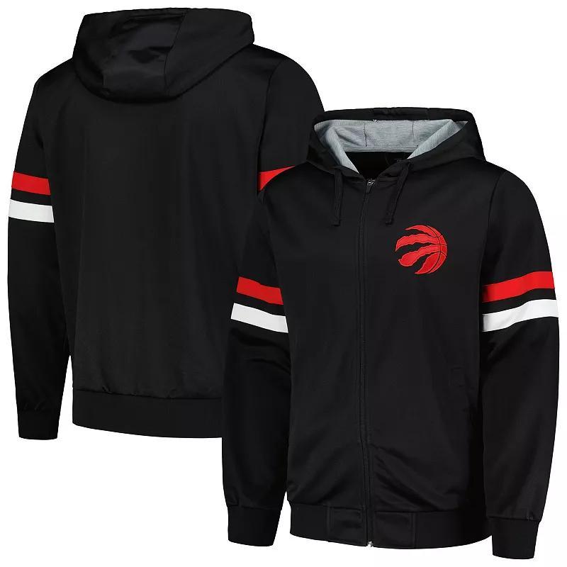 Mens G-III Sports by Carl Banks Black Toronto Raptors Contender Full-Zip Hoodie Jacket Product Image