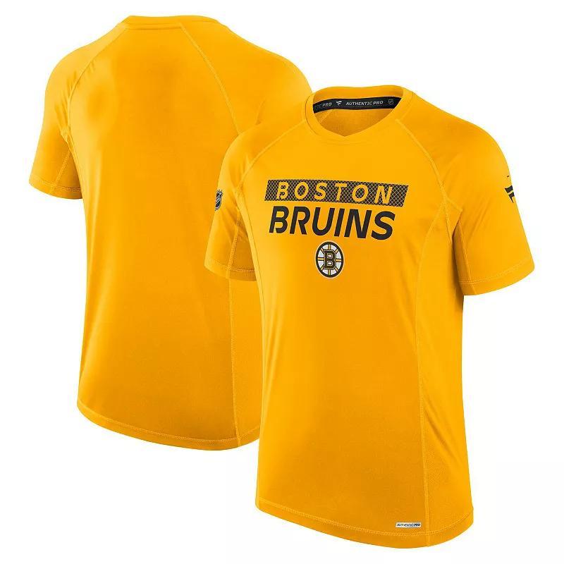 Mens Fanatics Boston Bruins Authentic Pro Rink Tech T-Shirt Product Image