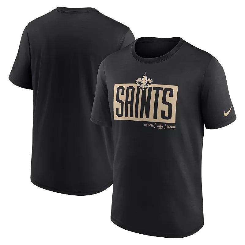 Mens Nike New Orleans Saints Exceed Performance T-Shirt Product Image