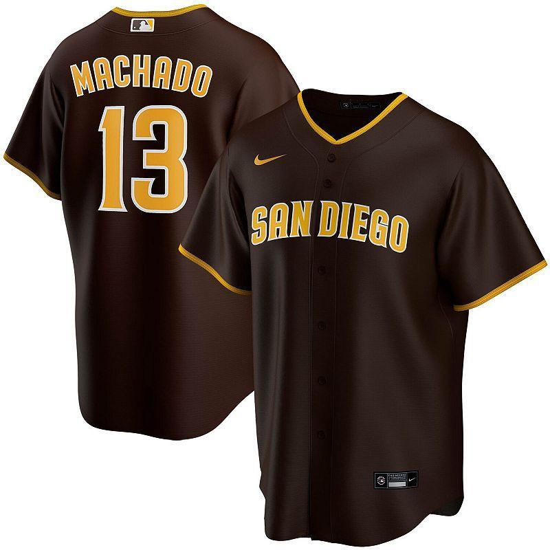 Mens Nike Manny Machado San Diego Padres Alternate Replica Player Jersey Product Image