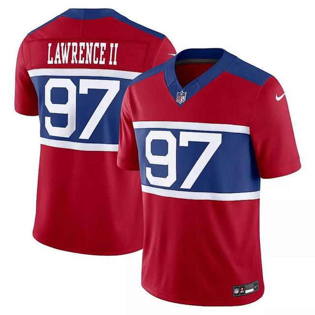 Mens Nike Dexter Lawrence II Century New York Giants Alternate Vapor F.U.S.E. Limited Jersey Product Image