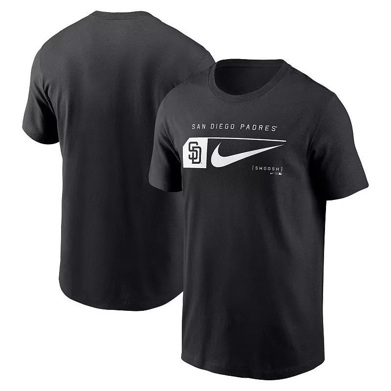 Mens Nike San Diego Padres Fashion Graphic Swoosh T-Shirt Product Image