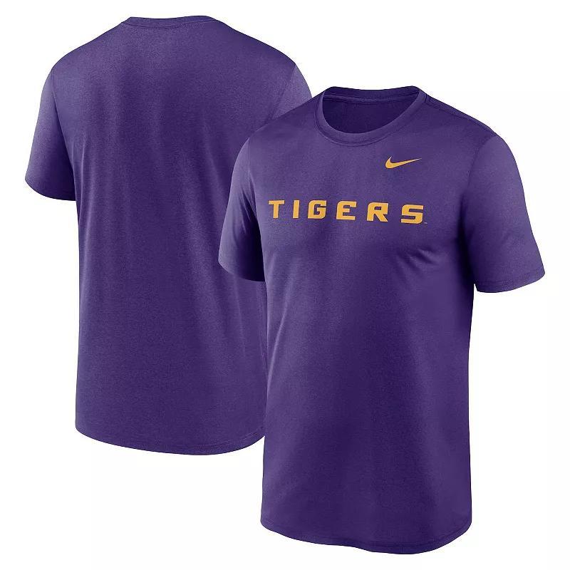 Mens Nike LSU Tigers Primetime Legend Wordmark T-Shirt Product Image