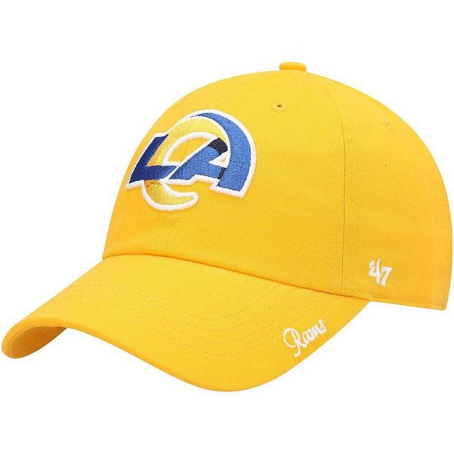 Womens 47 Los Angeles Rams Miata Clean Up Secondary Logo Adjustable Hat Product Image