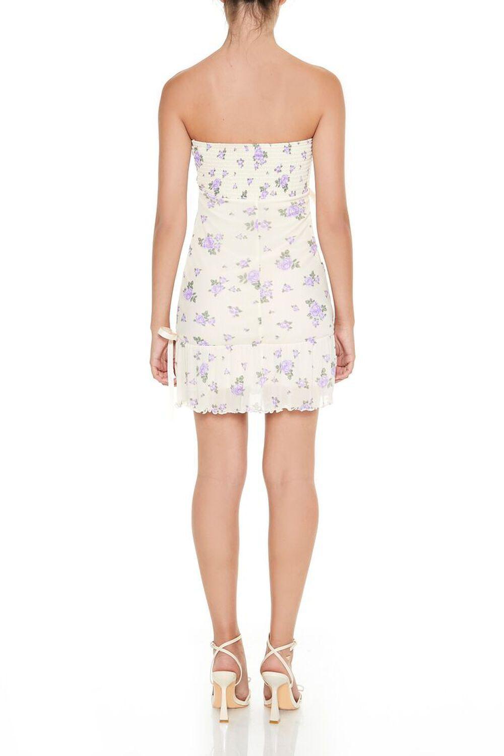 Floral Bow Tube Mini Dress | Forever 21 Product Image