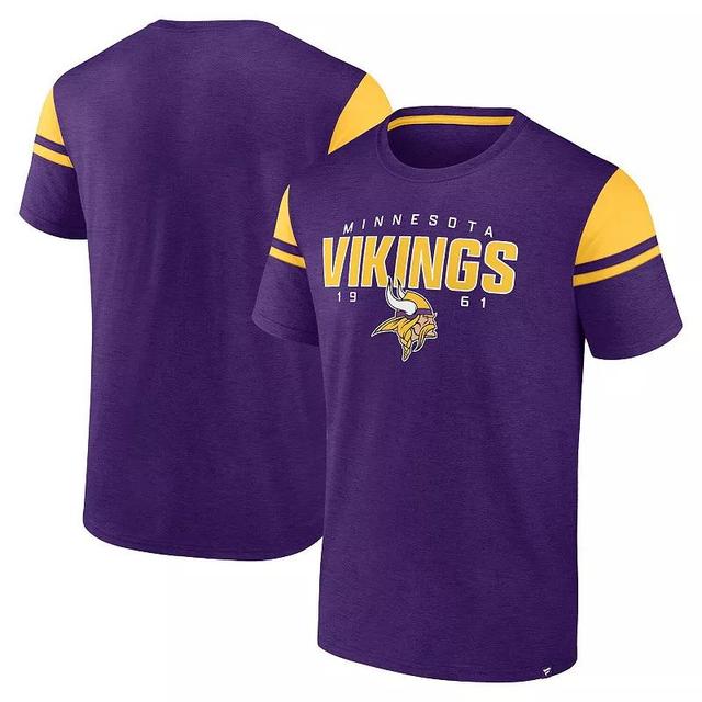 Mens Fanatics Minnesota Vikings Old School Play Slub T-Shirt Product Image