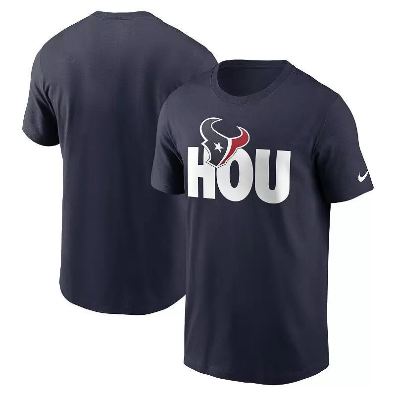 Mens Nike Houston Texans Local Essential T-Shirt Product Image