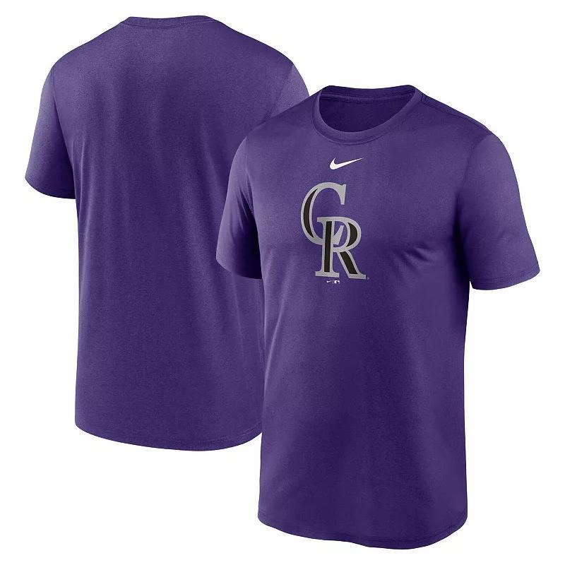 Mens Nike Colorado Rockies Legend Fuse Large Logo Performance T-Shirt Product Image