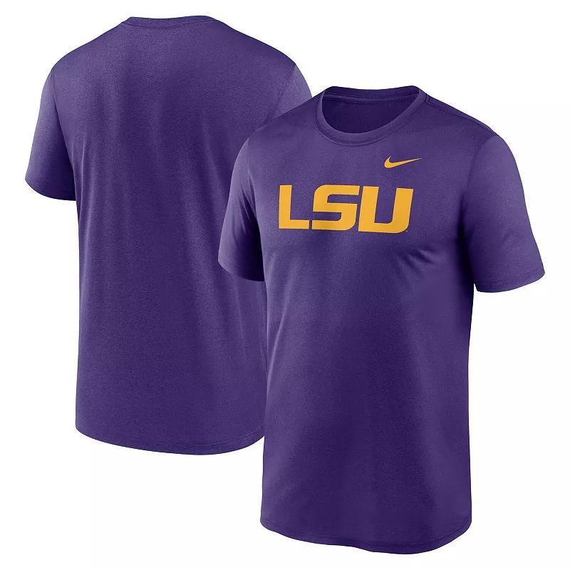 Nike Mens Purple Lsu Tigers Primetime Legend Logo T-Shirt Product Image