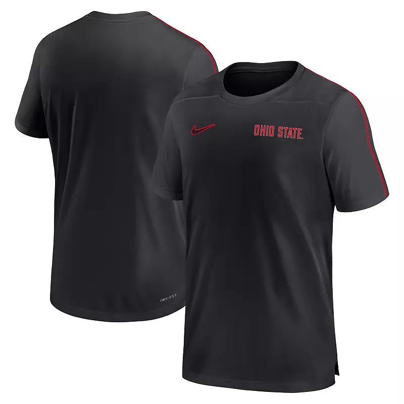 Mens Nike Anthracite West Virginia Mountaineers 2024 Sideline Coach Performance Top Product Image