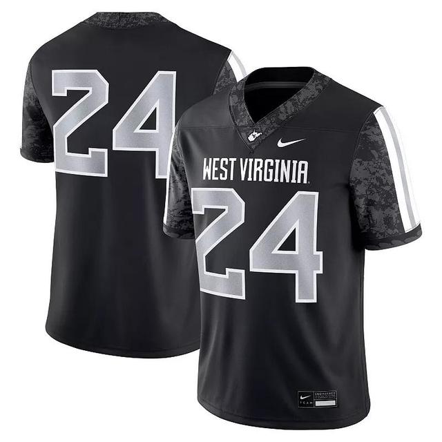 Mens Nike #24 West Virginia Mountaineers Alternate Game Jersey Product Image