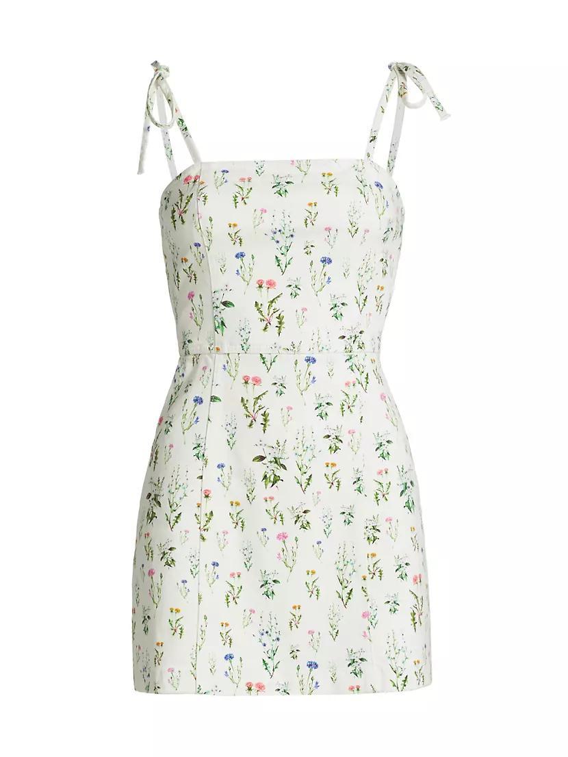 Jensen Floral Denim Minidress Product Image