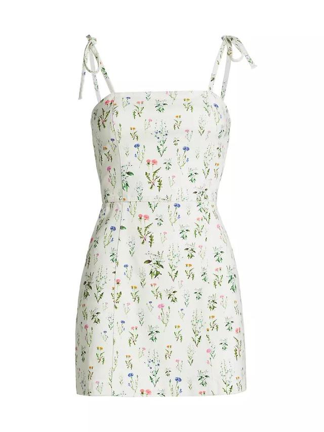 Jensen Floral Denim Minidress Product Image