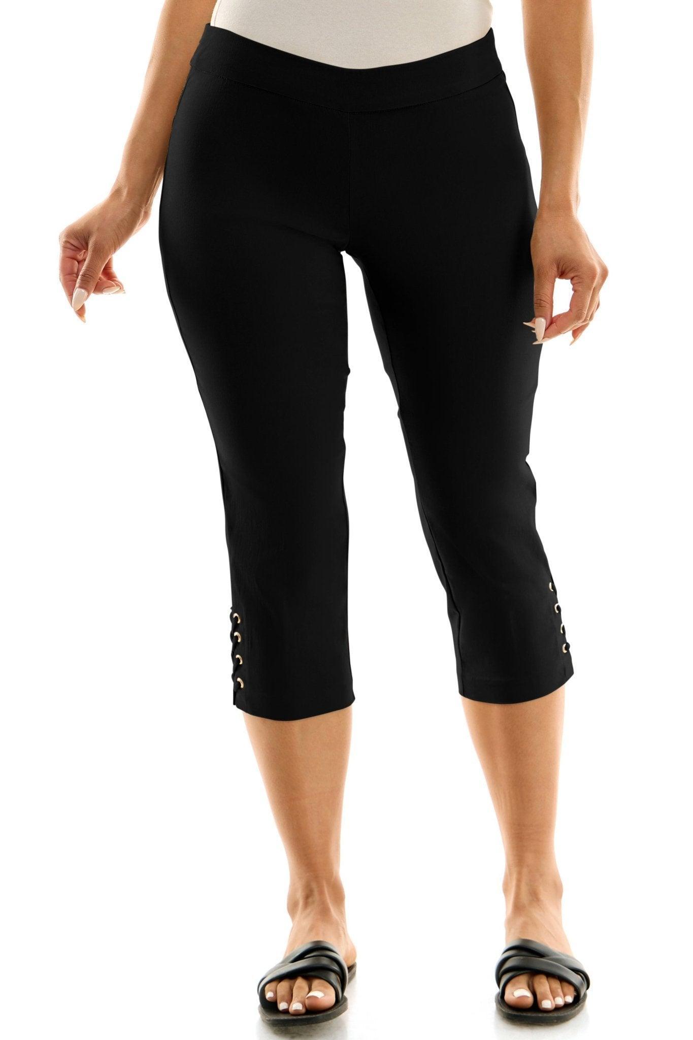 Pull-On Pant with Ankle Detail Product Image