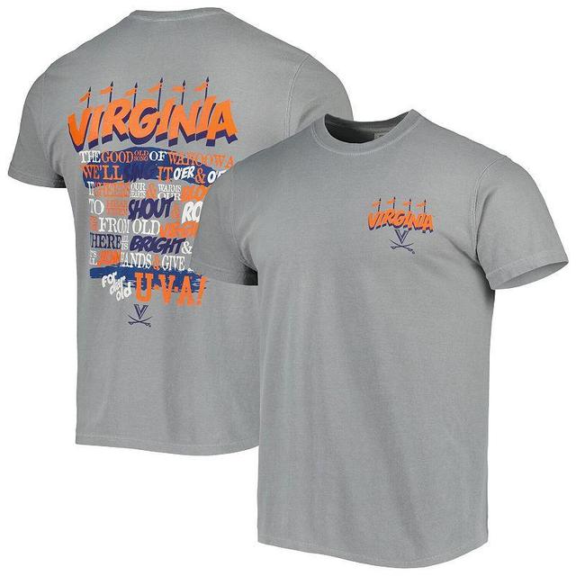 Mens Gray Virginia Cavaliers Hyperlocal T-Shirt Product Image