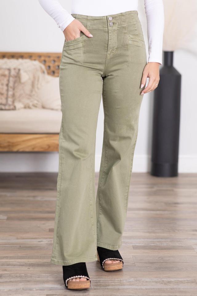 Mica High-Rise Wide Leg Pant Product Image