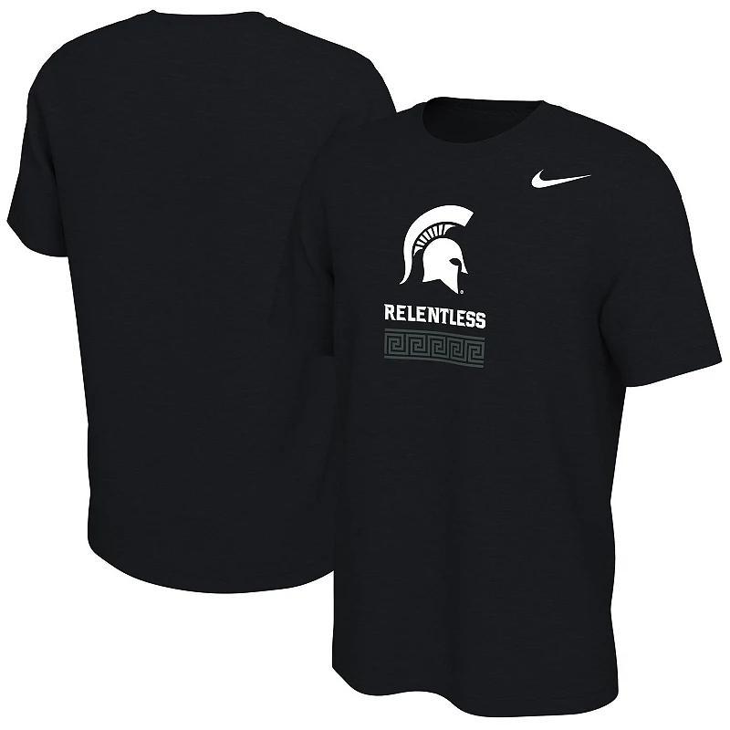 Mens Nike Black Michigan State Spartans Alternate T-shirt Product Image