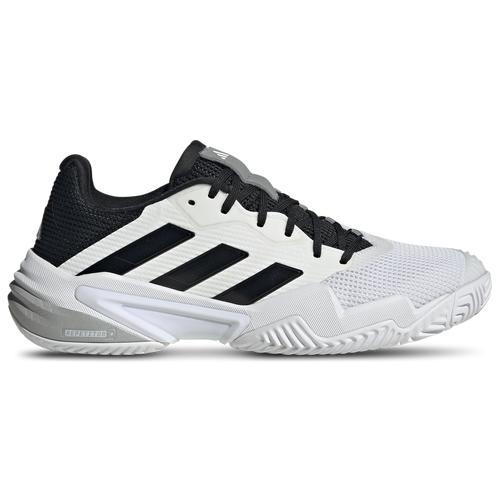 adidas Mens adidas Barricade 13 - Mens Tennis Shoes White/Black/Grey Product Image