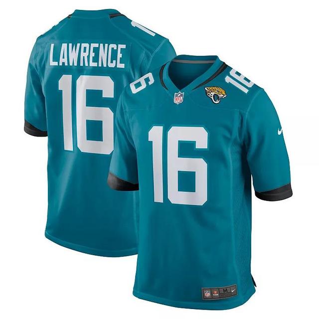 Youth Nike Trevor Lawrence Teal Jacksonville Jaguars Game Jersey Product Image