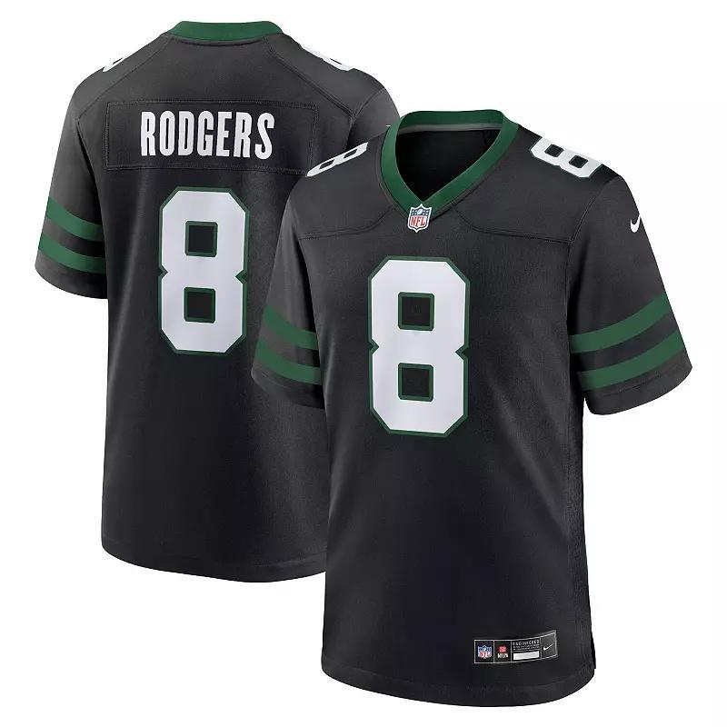 Aaron Rodgers New York Jets Nike Men's NFL Game Football Jersey Product Image