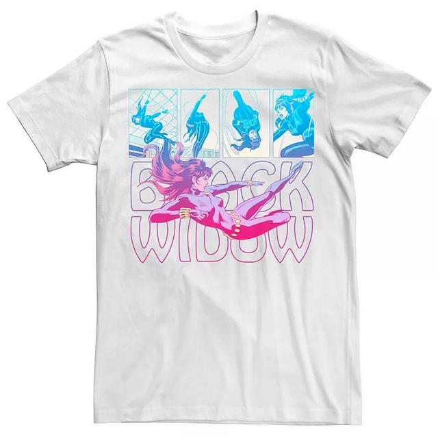 Mens Marvel Black Widow Panels Tee Product Image