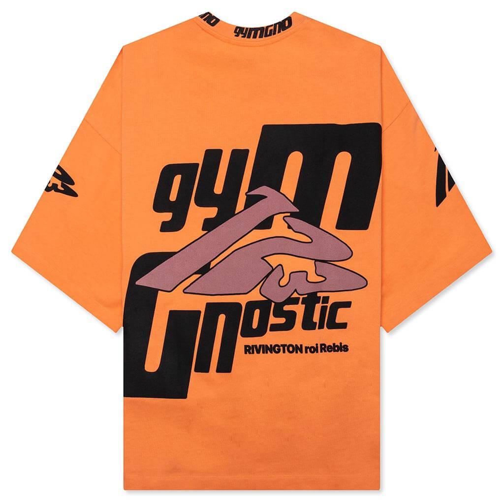 Fasting For Faster S/S Tee - Orange Male Product Image