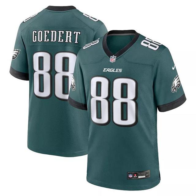 Nike Mens Dallas Goedert Midnight Green Philadelphia Eagles Team Game Jersey - Green Product Image