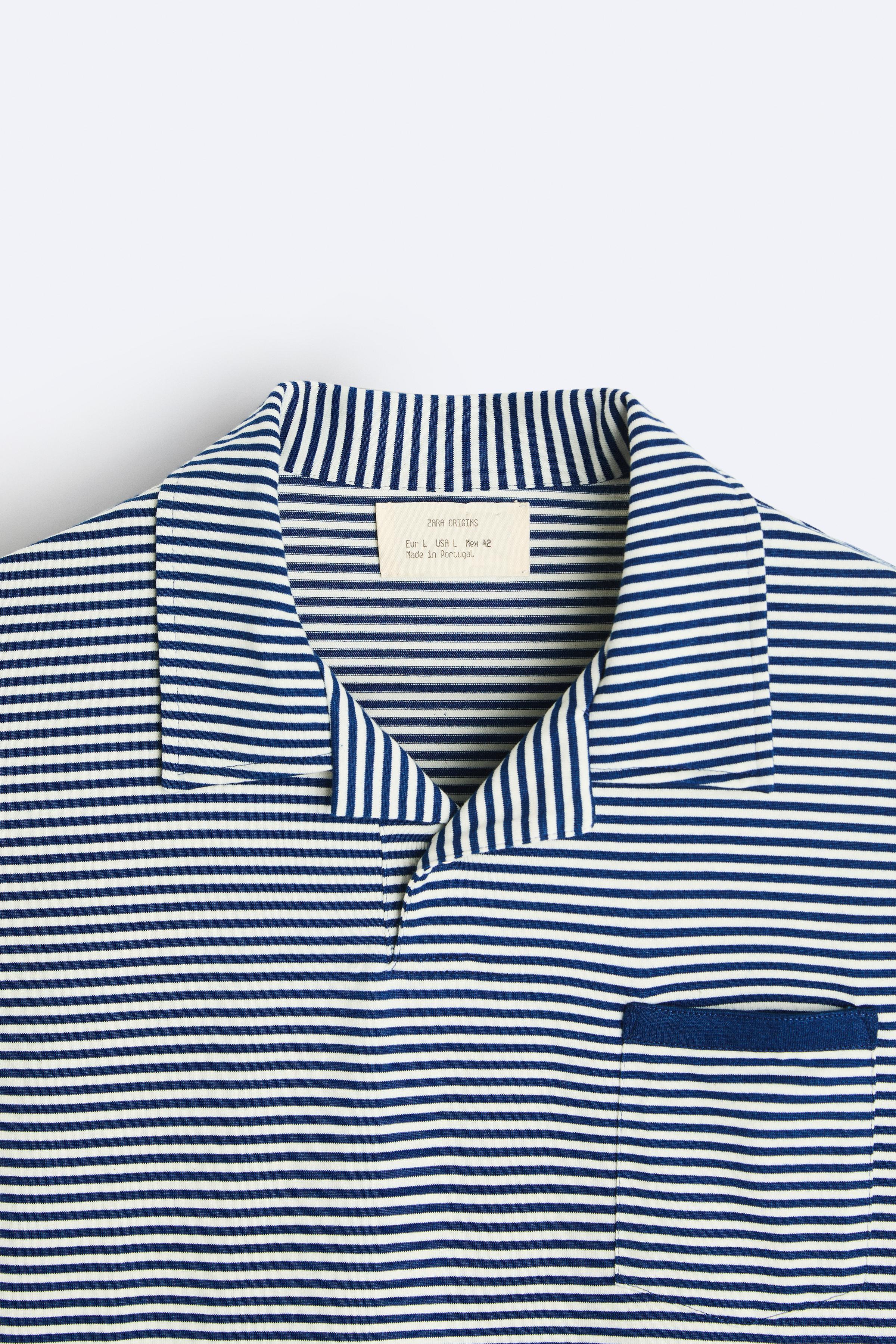 STRIPED JACQUARD POLO Product Image