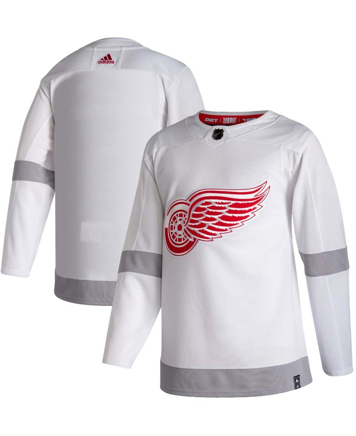 Mens White Detroit Red Wings 2020/21 Reverse Retro Authentic Jersey - White Product Image