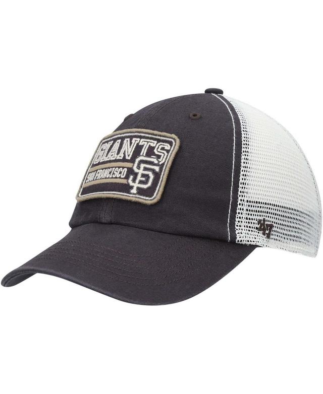 Mens Black San Francisco Giants Off Ramp Clean Up Trucker Adjustable Hat - Black Product Image