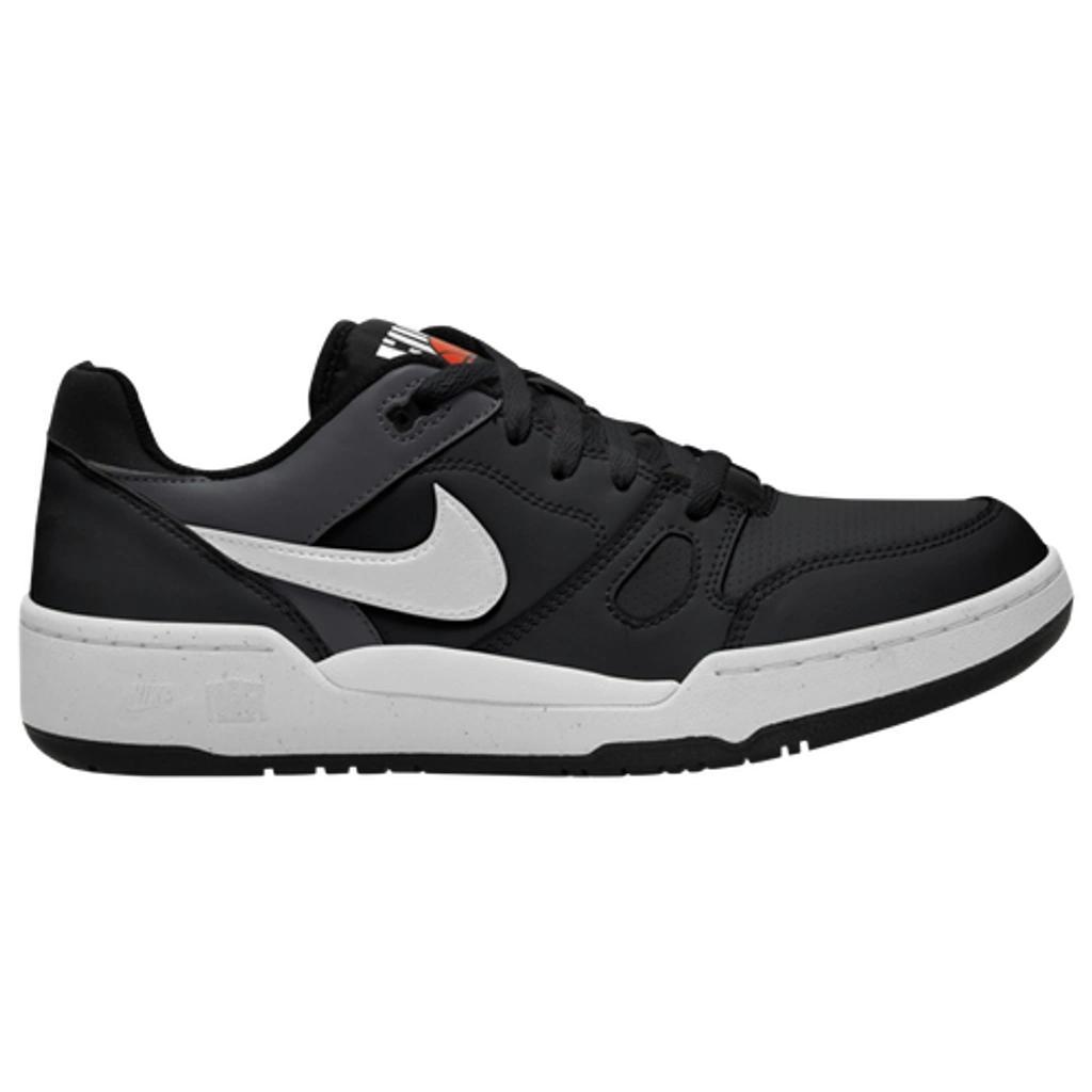 Black Full Force Low Sneakers In Black/white/grey Product Image