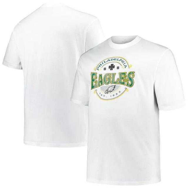 Mens Fanatics Kelly Philadelphia Eagles Big & Tall Celtic T-Shirt Product Image