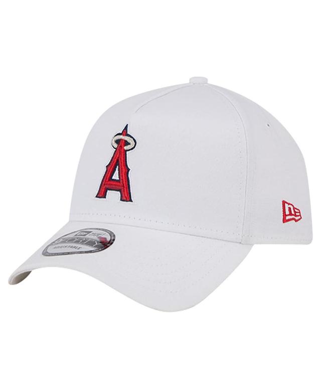 Mens New Era Los Angeles Angels TC A-Frame 9FORTY Adjustable Hat Product Image