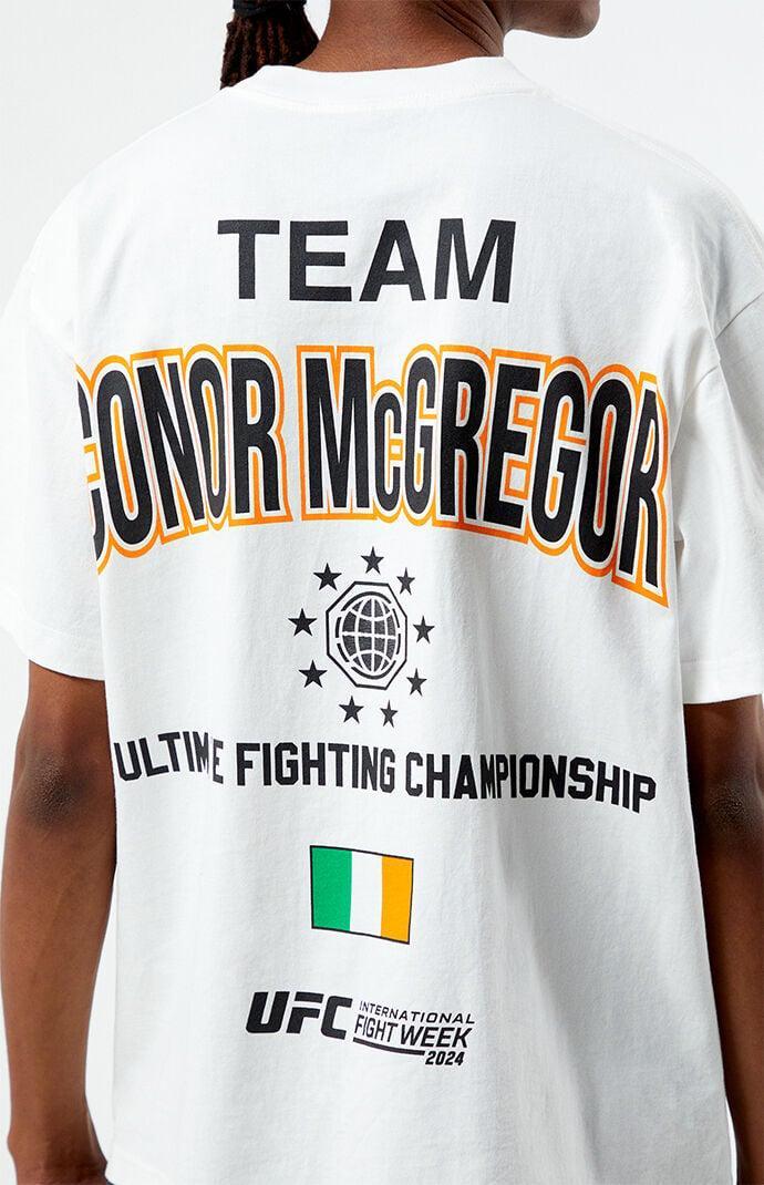 Men's UFC Team Conor McGregor Oversized T-Shirt Product Image