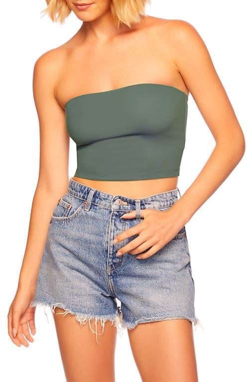 Susana Monaco Strapless Crop Top Size L, S, XL, XS. Product Image