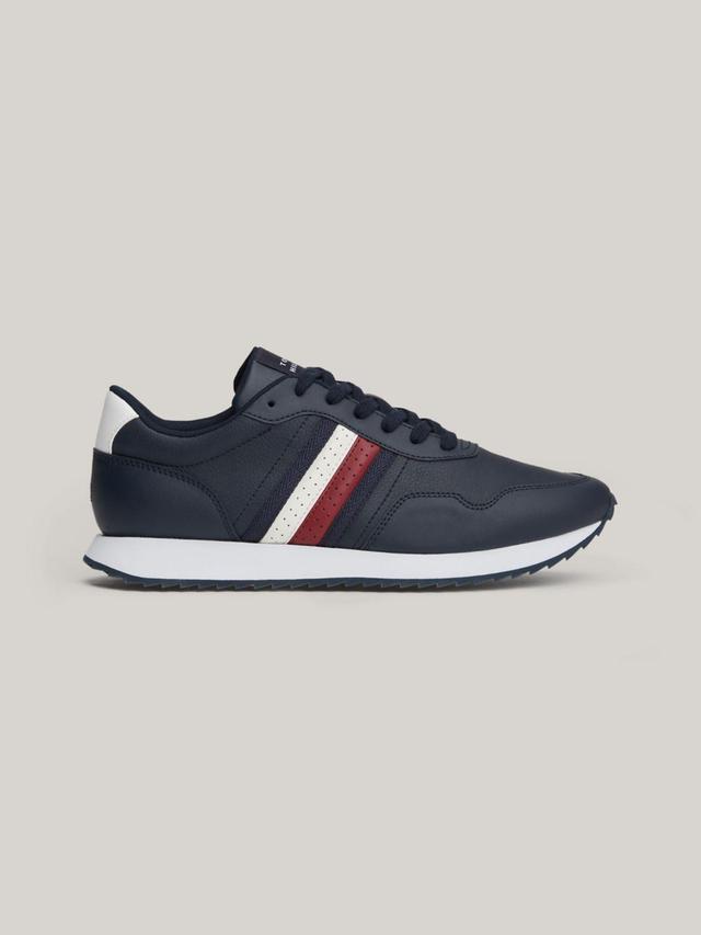 Tommy Hilfiger Men's Signature Stripe Sneaker - Navy - US 12 / EU 46 Product Image