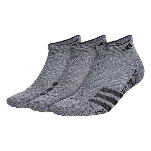 adidas Superlite Stripe Low-Cut Socks 3 Pairs Grey L Product Image