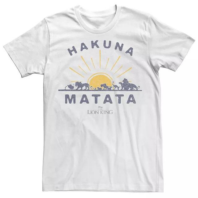 Mens Disney The Lion King Hakuna Matata Sunrise Horizon Tee Product Image