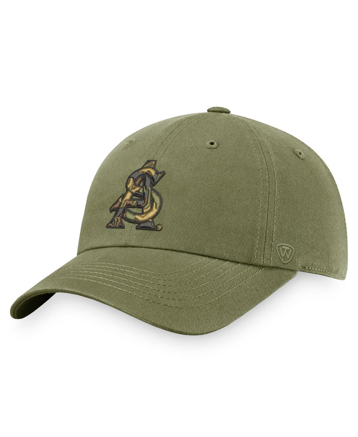 Mens Top of the World Olive Nebraska Huskers OHT Military Appreciation Unit Adjustable Hat Product Image