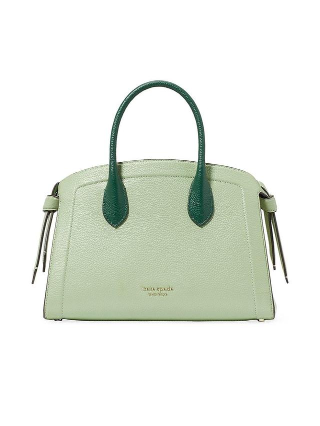 Kate Spade Knott Colorblocked Medium Zip-Top Satchel Product Image