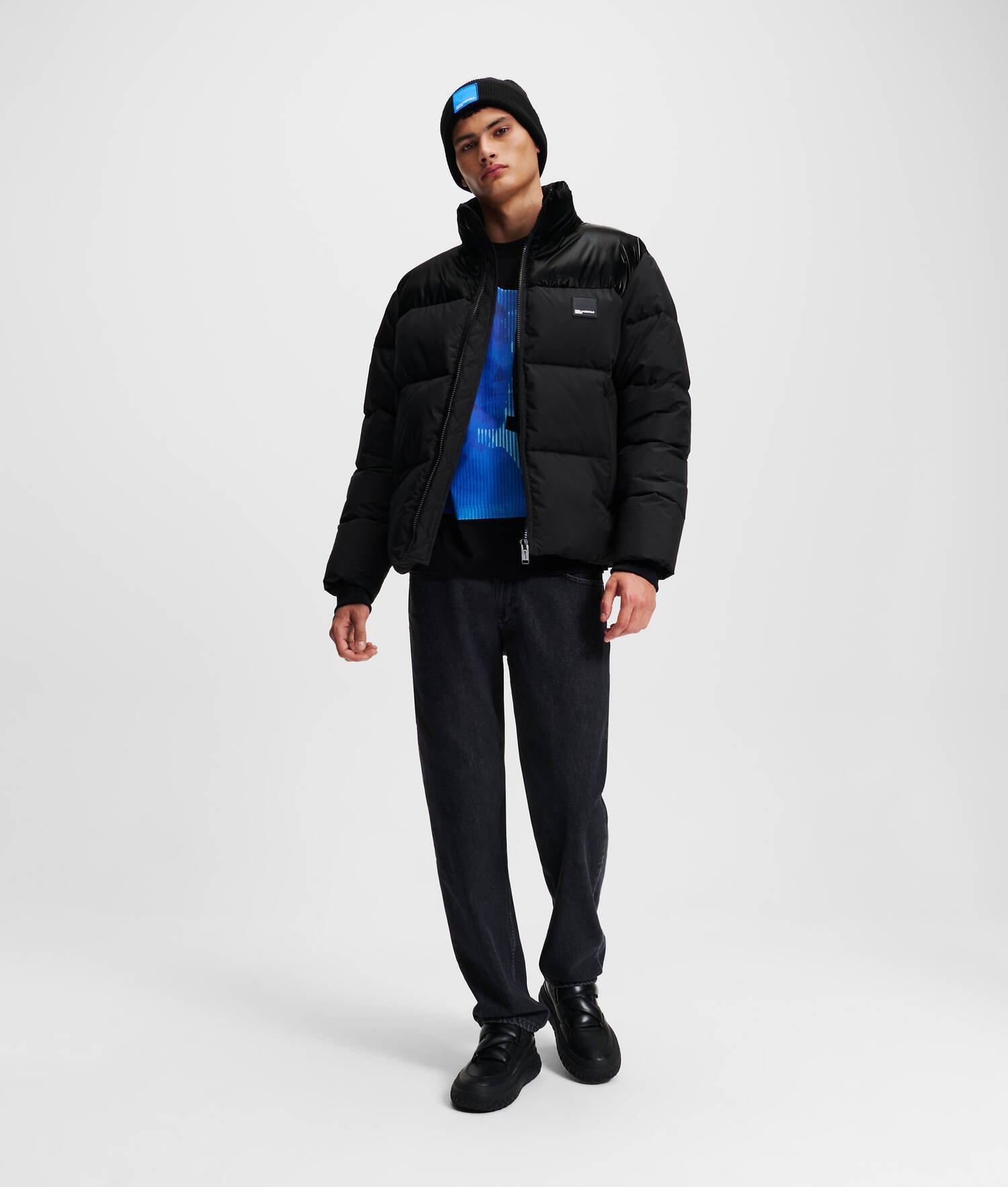 KLJ MIX MATERIAL PUFFER JACKET Product Image