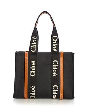 Womens Woody Medium Logo Tote Product Image