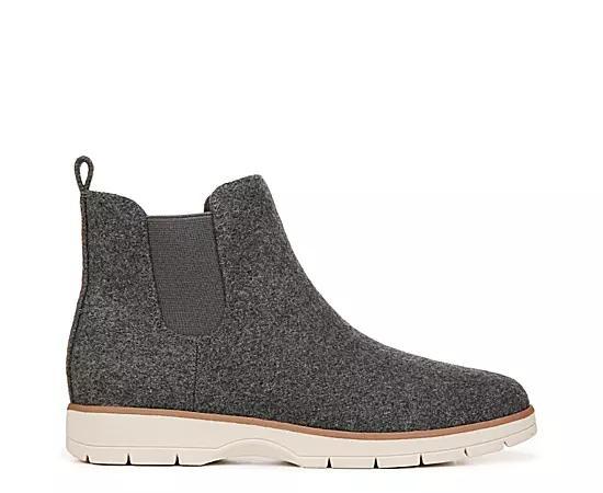 Dr. Scholls Northbound Womens Chelsea Boots Grey Fabric Product Image