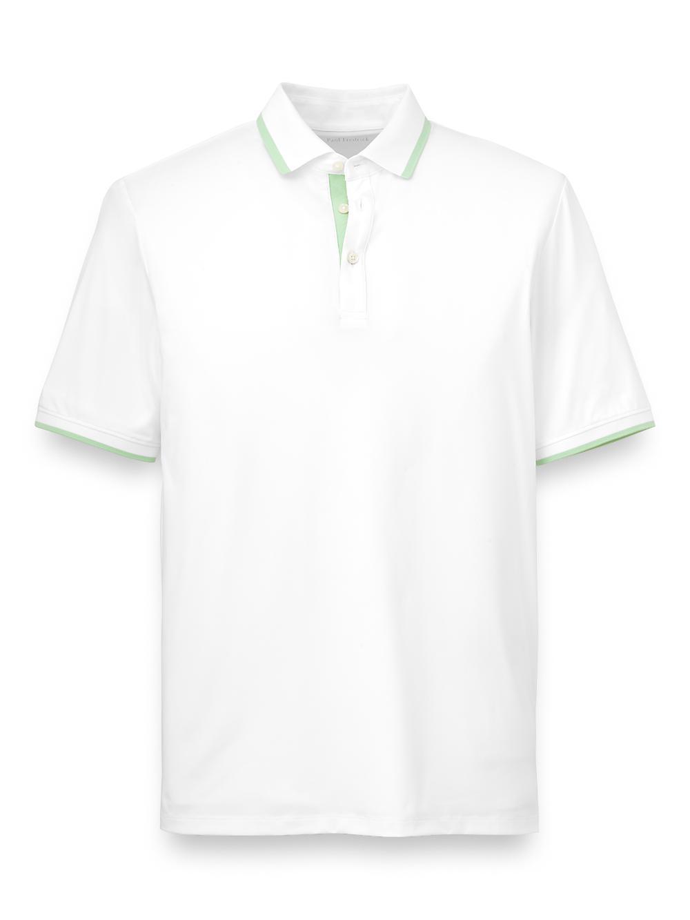 Performance Blend Three Button Polo Product Image