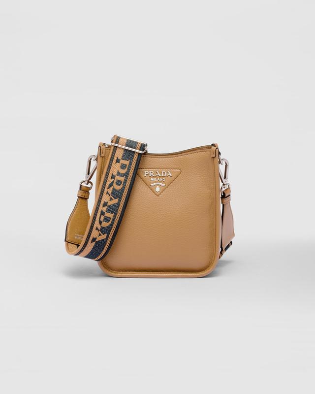 Leather mini shoulder bag Product Image