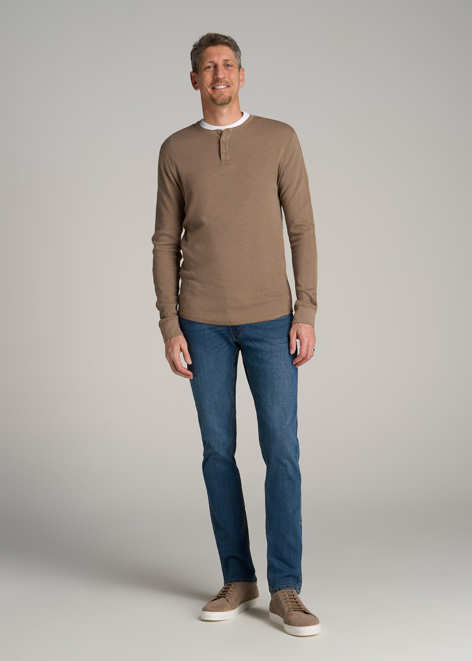 Carman TAPERED Jeans for Tall Men in Worn Blue Male Product Image