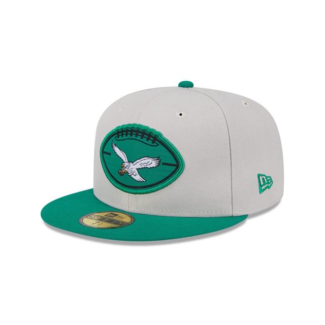 Philadelphia Eagles 2024 Historic Sideline 59FIFTY Fitted Hat Male Product Image