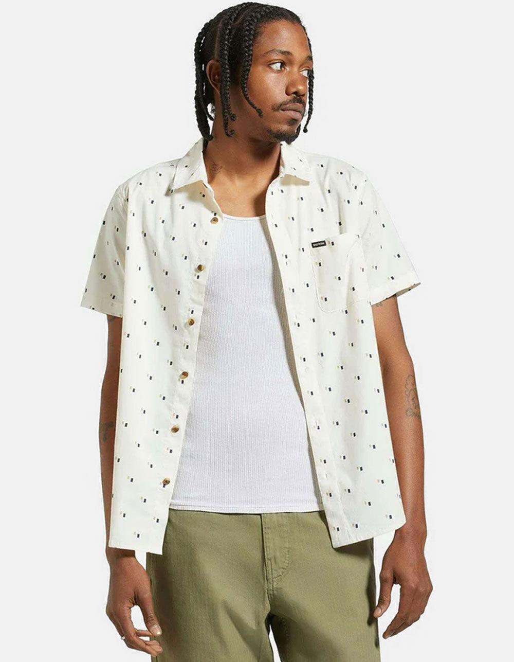 BRIXTON Charter Print Button Up Mens Shirt Product Image